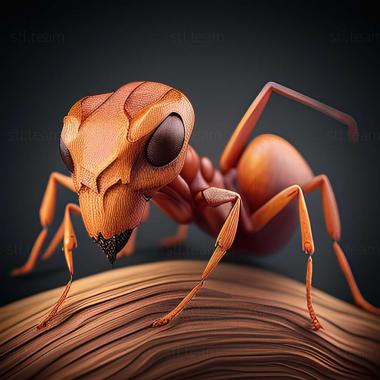 3D модель Calyptomyrmex fragarus (STL)